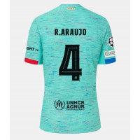 Fotbalové Dres Barcelona Ronald Araujo #4 Alternativní 2023-24 Krátký Rukáv